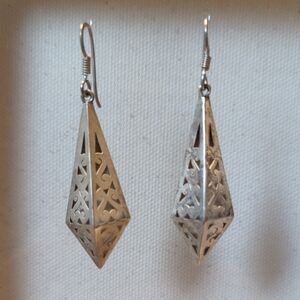 Elegant Silver Dangle Earrings